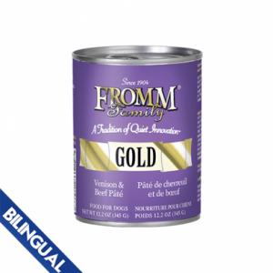 Fromm Paté Pour Chien - Chevreuil Et De Boeuf - 345g