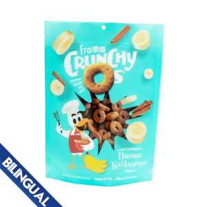 Fromm Crunchy O's Gateries pour chien - Banane - 170 g(6 oz)