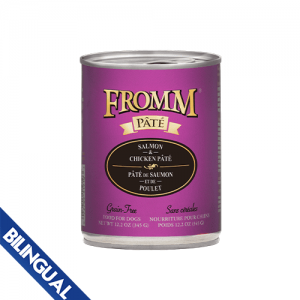 Fromm paté Pour Chien - saumon Et Poulet - 345g