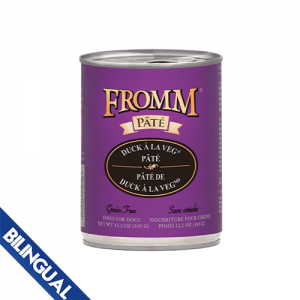 Fromm Paté Pour Chien - Duck A La Veg - 345g