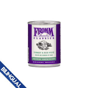 Fromm Classics Paté Pour Chiens - Dinde Et Riz - 354g