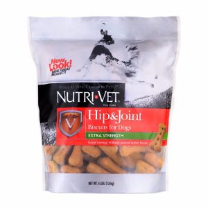 Nutri+Vet Hanche Et Articulation Biscuits Pour Chiens 500mg glucosamine - 4 lbs (1.8 kg)