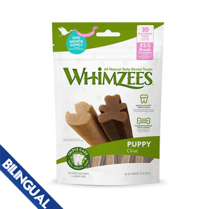 whimzees Gateries Dentaires Naturelles Pour Chiot- Super Petit A Petit - pqt 30