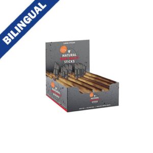 Bâtonnets de bœuf et d'intimidateur naturels 10''