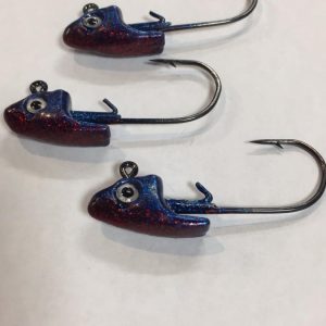 Jims Hookahlic Jig Swimbait - 1/4 oz - Galaxy - 3 pces