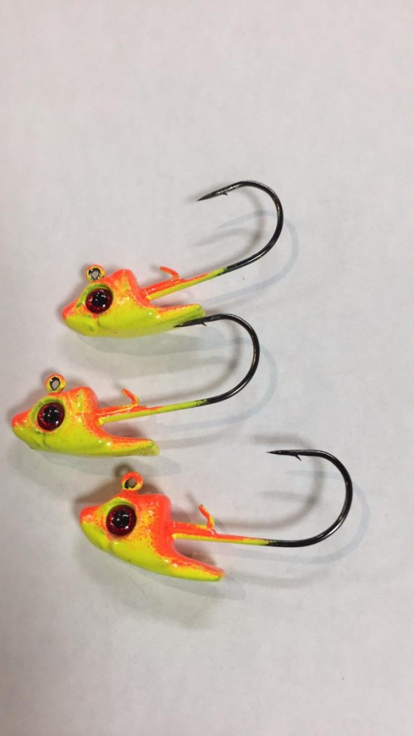 Jims Hookahlic Jig Swimbait - 1/2 oz - Firetiger - 3 pces