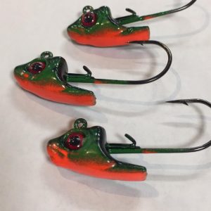 Jims Hookahlic Jig Swimbait - 3/8 oz - Perch - 3 pces