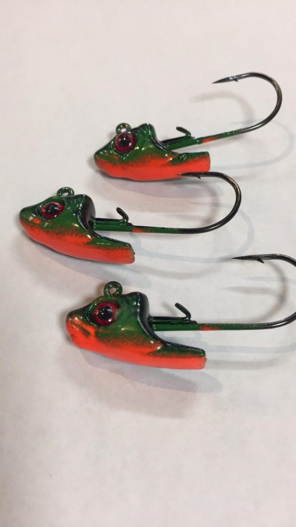 Jims Hookahlic Jig Swimbait - 1/2 oz - Perch - 3 pces