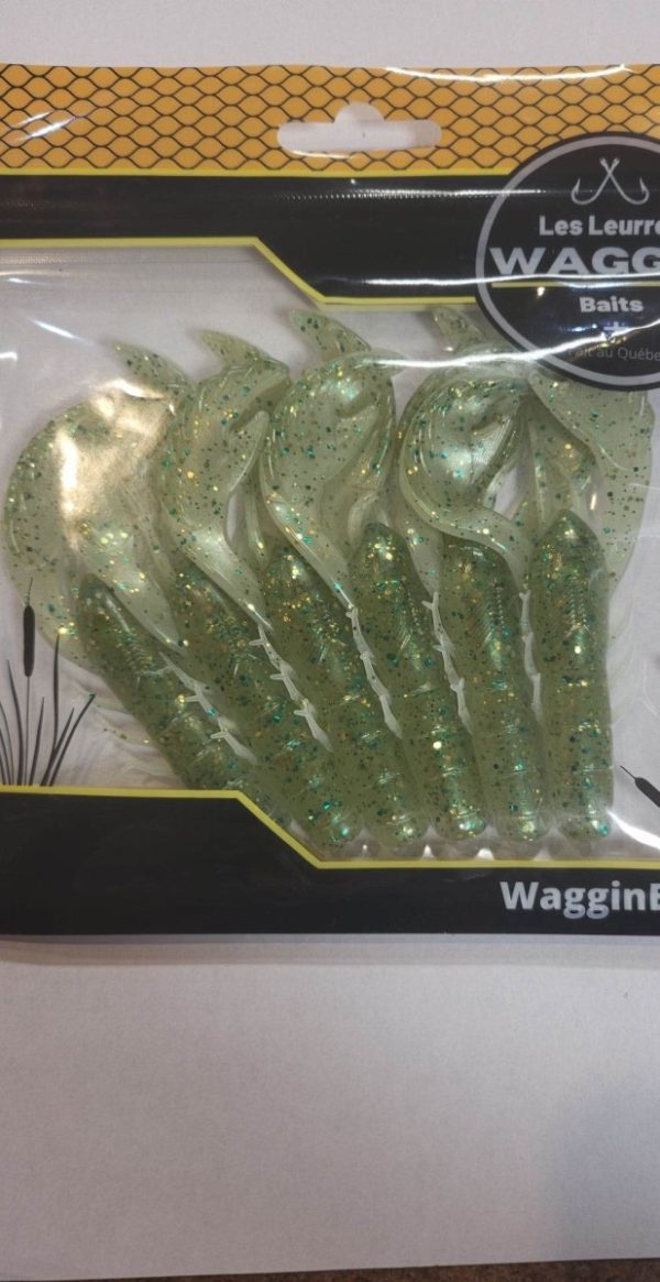 Waggin Craw 4'' (6) - Baby Bass