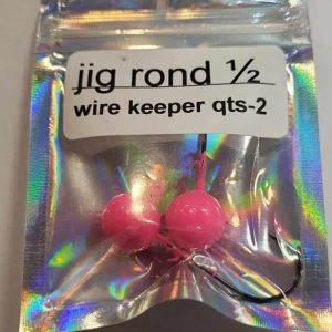 LAD Tete De Jig Wire Keeper 1/2 (2) - rose