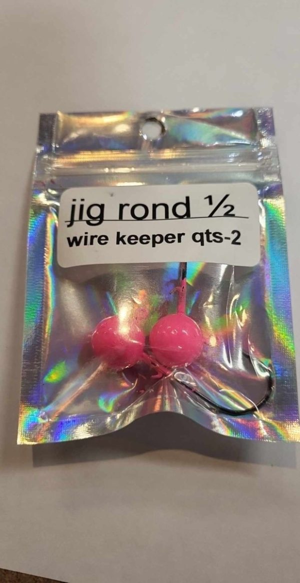 LAD Tete De Jig Wire Keeper 1/2 (2) - rose