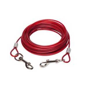 Budz Cable D'Attache 20' Pour chien jusqu'a 60lbs