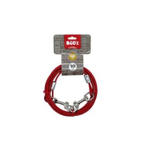 Budz Cable D'Attache 10' Pour chien jusqu'a 60lbs