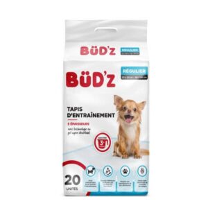 Bud'Z Tapis D'Entrainement 22''x22'' - Régulier 20 unités