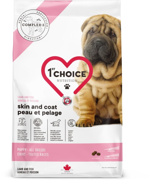 1st Choice Nourriture Pour Chiot, Toutes Races, Peau Et Pelage - Agneau 2kg