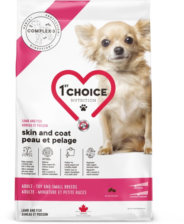 1st Choice Nourriture Pour Chien, Miniature Et Petite Races, Peau Et Pelage - Agneau 2kg