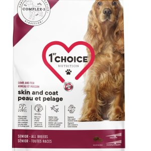 1st Choice Nourriture Pour Chien, Sénior, Toutes Races, Peau Et Pelage - Agneau 11kg