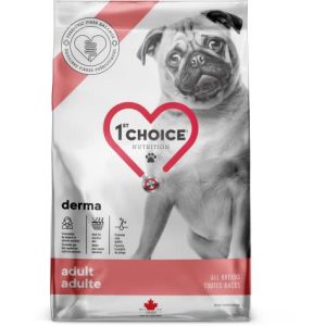 1st Choice Nourriture Pour Chien, Toutes Races, Derma - Saumon 2kg