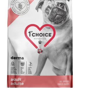 1st Choice Nourriture Pour Chien, Toutes Races, Derma - Saumon 12kg