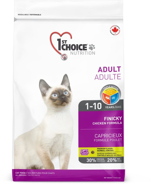 1st Choice Nourriture Pour Chat, Capricieux - Poulet 2,72kg