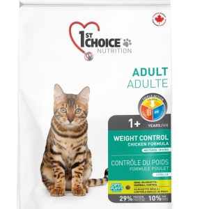 1st Choice Nourriture Pour Chat, Contrôle Du Poids - Poulet 2,72kg