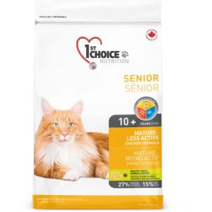 1st Choice Nourriture Pour Chat, Mature & Moins Actif - Poulet 2,72kg