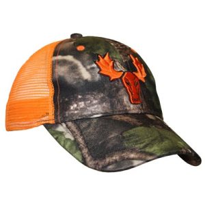 casquette camo/orange