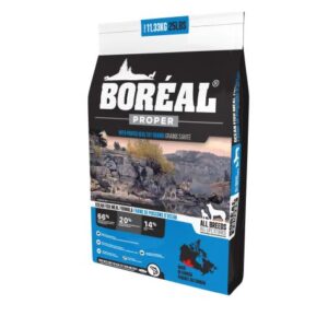 Boréal Proper, Nourriture Pour Chien - Grains Santé, Poisson D'océan 11,33kg