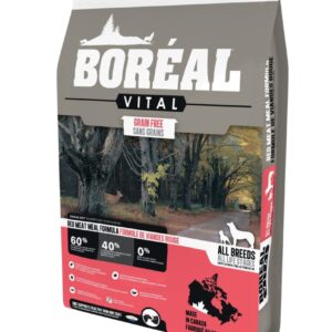 Boréal Vital, Nourriture Pour Chien - Sans Grains, Viande Rouge 11,33kg