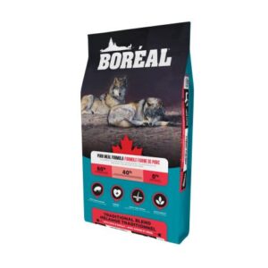 Boréal Mélange Traditionnel, Nourriture Pour Chien - Grains Santé, Porc 16,8kg