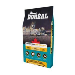 Boréal Mélange Traditionnel, Nourriture Pour Chien - Grains Santé, Poulet 16,8kg