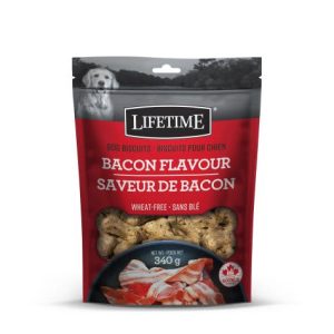 Lifetime Biscuits pour Chien A Saveur De Bacon - 340 gr