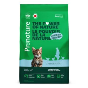 Pronature Nourriture Pour Chaton - Recette Au Poulet - 4.4 lb(2 kg)
