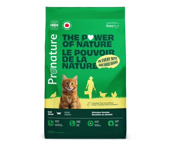 Pronature Nourriture Pour Chat - Recette Au Poulet - 4.4 Lb(2 Kg)
