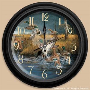 horloge murale 16'',canard