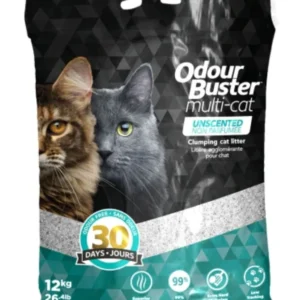 Odour Buster Litiere Multi -chat-12kg