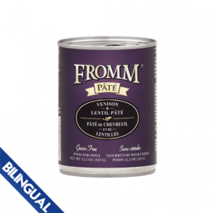 Fromm Paté Pour Chien - Chevreuil et de Lentilles - 345g (12.2 oz)