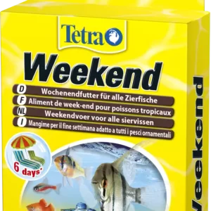 tetra weekend bloc d'alimentation pour poisson tropicaux 5 jours