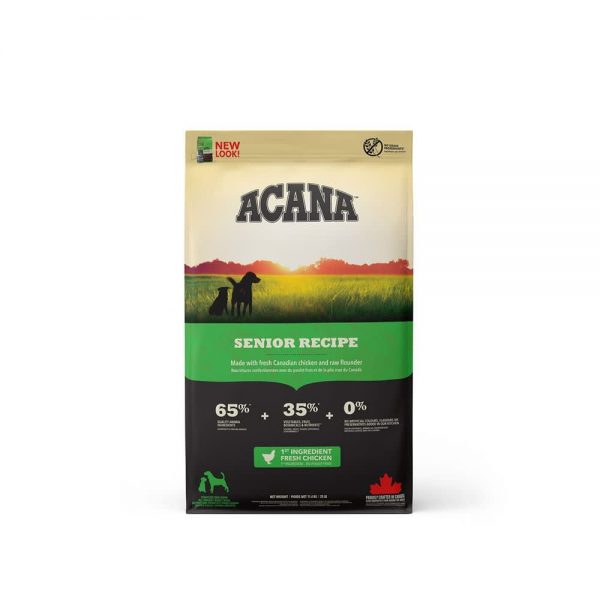 Acana Recette Sénior - 25lbs (11.4 kg)