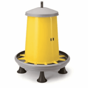 nourrisseur jaune pour poule 9 L