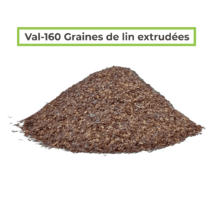 val 160 graine de lin extrudée