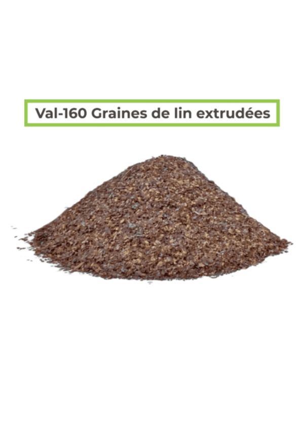 val 160 graine de lin extrudée