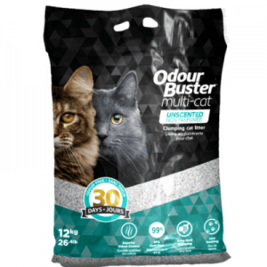 Litière Odour Buster Multi Chat - 12 kg