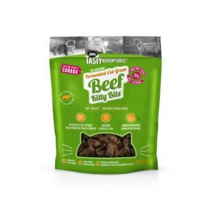 JAY'S KITTY BITS, GÂTERIES FERMENTÉES POUR CHAT, BOEUF 60gr