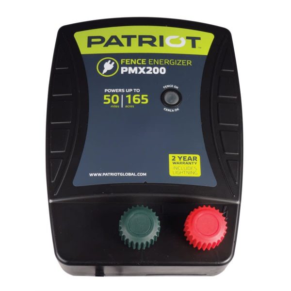 patriot, pmx200, electrificatuer, electric, électrique, fence, cloture