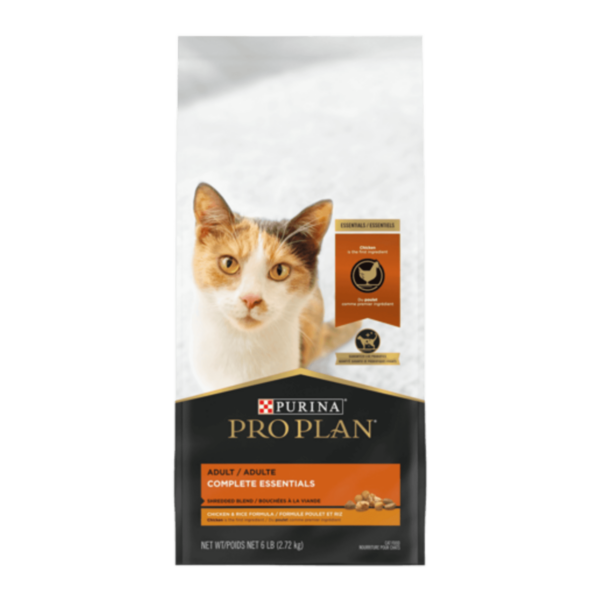 Proplan Chat Buchées a la Viande Poulet et Riz - 6 lb (2.72 kg)