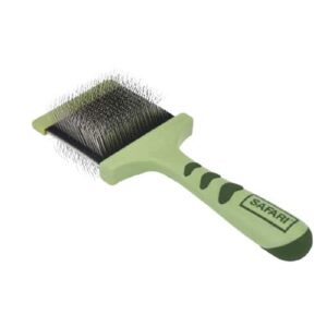 Safari étrille souple avec broche en inox