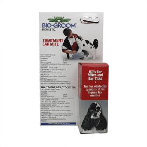 Bio-Groom Traitement Mite et tiques d'oreilles - 29 ml