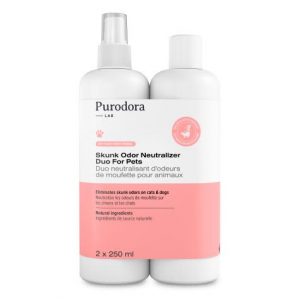 Purodora Lab Duo Shampoing Et Neutralisant D'Odeurs DE Moufette - PQT 2x250 ml