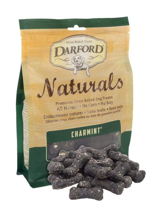 Darford Naturals Gâteries Pour Chien - Charmint, Menthe&charbon - 400g (14.1 oz)